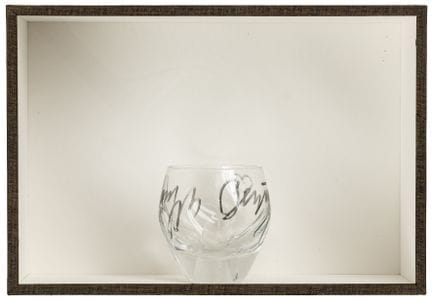 Fluxus - Beuys, Joseph. Sin título. Vaso de agua f