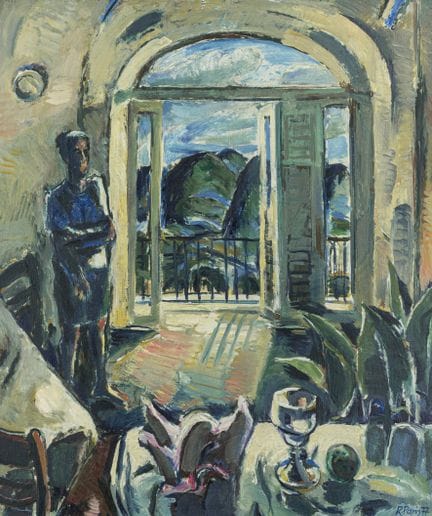 Paris, Ronald. Vinalles (Cuba). Oil on canvas. Sig