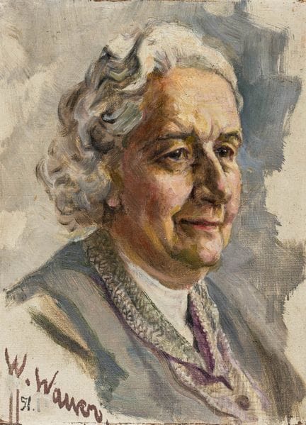 Wauer, William. Louise Schröder—Mayor of Berlin. O