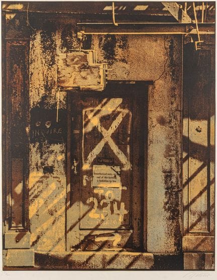 Winner, Gerd. Catfish Row, N.Y. Serie de 5 aguafue