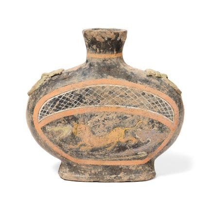 RITUELLES WEINGEFÄSS AUS CHINESISCHER ARCHAISCHER 