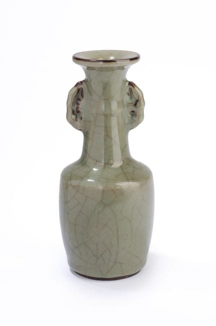 VASO CINESE A MARTELLO DI TIPO GUAN, DINASTIA QING