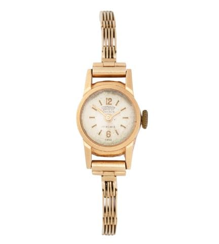 CORNAVIN : MONTRE DE COCKTAIL EN OR POUR DAME, ann