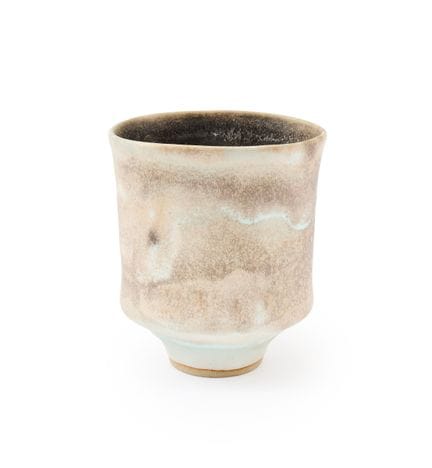 ⊕ DAME LUCIE RIE (1902–1995): STEINGUTGEFÄSS MIT O