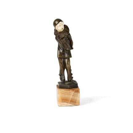 ◉ PETER TERESZCUK (1875–1963): PIERROT 
eine Figur