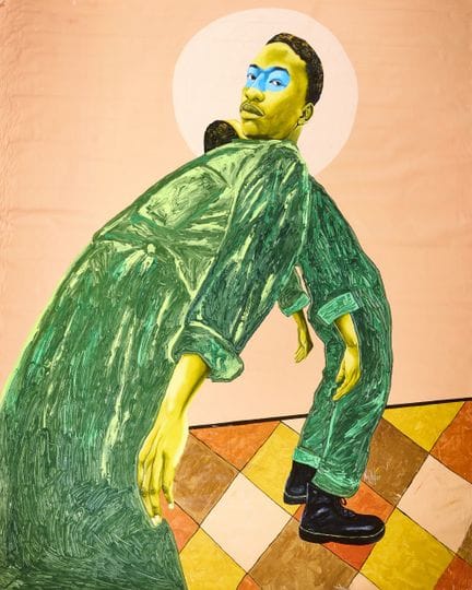 † THEOPHILUS TETTEH (GHANAIAN B.1991) 
WHEN YOU'RE
