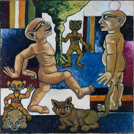 ‡ EVELYN ASHAMALLAH (EGYPTIAN B.1948) 
HARMONY OF 
