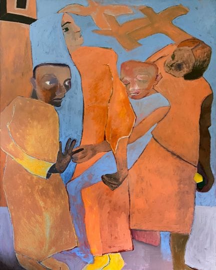 ⊕ ‡ ARDASH KAKAFIAN (IRAQI 1941-2000) 
UNTITLED

a