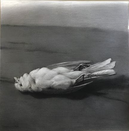 ‡ YOUSSEF ABDELKE (SYRIAN B.1951) 
UNTITLED (BIRD)