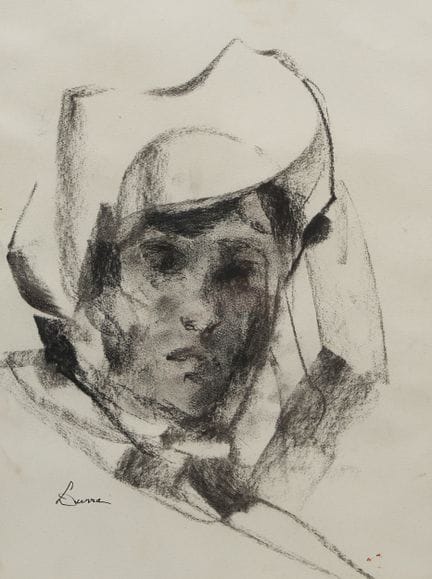 ⊕ MOHANNA DURRA (JORDANIAN 1938-2021) 
UNTITLED

s