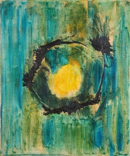ISSAM AL-SAID (IRAQI 1938-1988) 
UNTITLED

inscrib