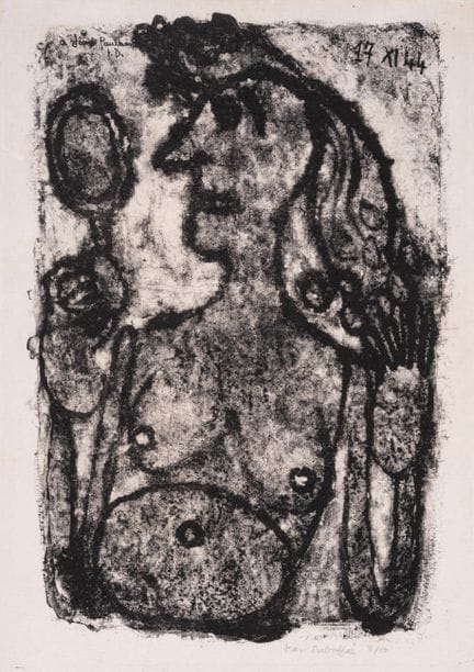 Jean Dubuffet (1901-1985)


«Coquette au Miroir», 