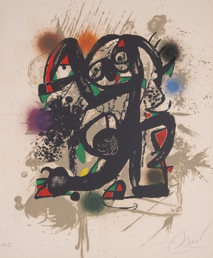 Joan Miró (1893-1983)

Sin título, de «Litografía 