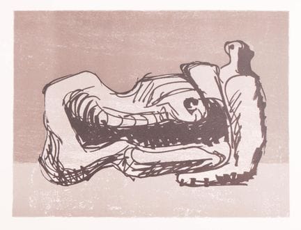 Henry Moore (1898-1986)

Desnudo recostado (Cramer