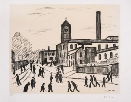 Laurence Stephen Lowry (1887-1976)

A Northern Tow
