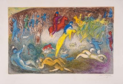 Marc Chagall (1887-1985)
«El rapto de Clóe», de «D