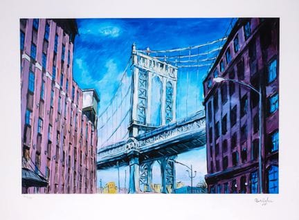 Bob Dylan (b.1941)

Manhattan Bridge, Downtown New