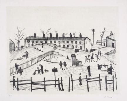 Laurence Stephen Lowry (1887-1976)


Invierno en B