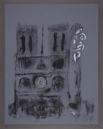 Marc Chagall (1887-1985)
Notre-Dame en Gris (Mourl