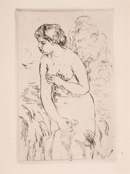 Pierre-Auguste Renoir (1841-1919)
Bañista de pie c