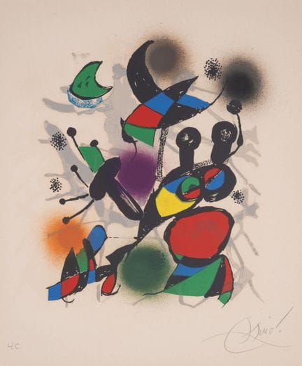 Joan Miró (1893-1983)

Sin título, de «Litografía 