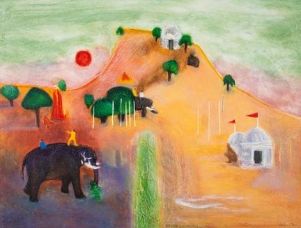 Anthony Fry (1927-2016)
Indian Landscape
Etching w