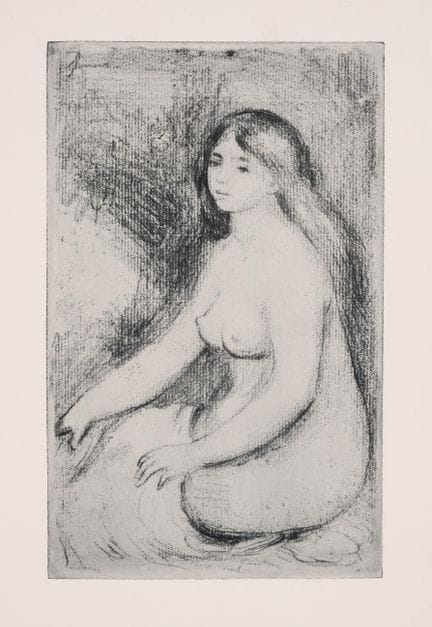 Pierre-Auguste Renoir (1841-1919)
Baigneuse Assise