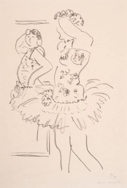 Henri Matisse (1869-1954)

«Danseuse au Miroir» (D