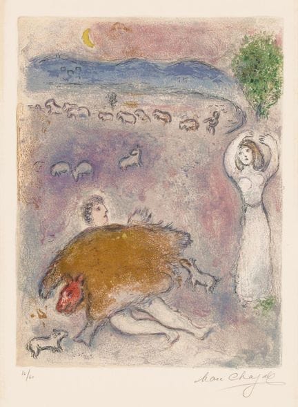 Marc Chagall (1887-1985)

La Ruse du Dorcon, de Da