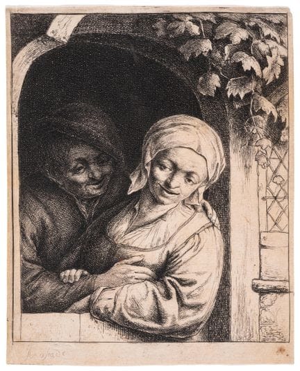 Adriaen Jansz van Ostade (1610-1685)
Romance villa
