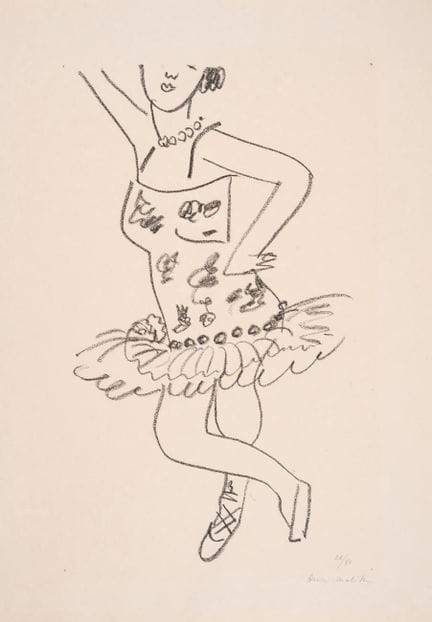 Henri Matisse (1869-1954)

«Danseuse Cambrée au Vi