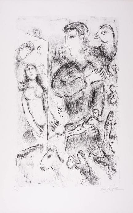 Marc Chagall (1887-1985)

«Création» (Mourlot 971)