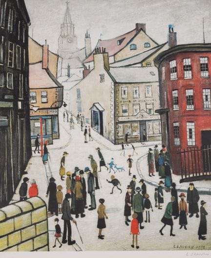 Laurence Stephen Lowry (1887-1976)

Berwick-on-Twe