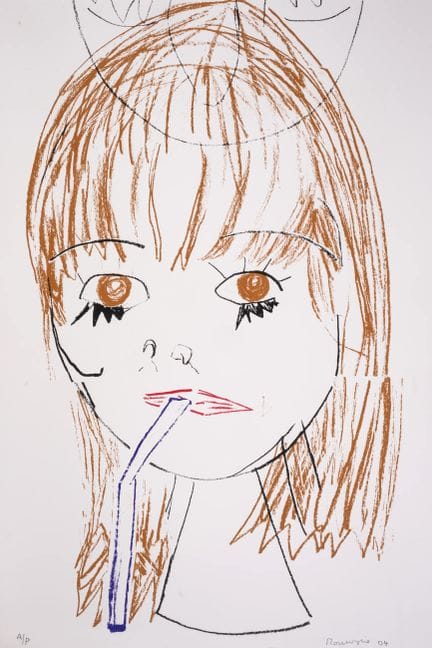 Rose Wylie (b.1934)

Pop Witch

Screenprint in col