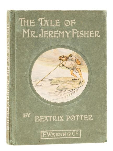 Potter (Beatrix) *L'histoire de M. Jeremy Fisher*,