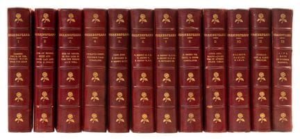 Shakespeare (William) [Œuvres complètes], 12 vol.,