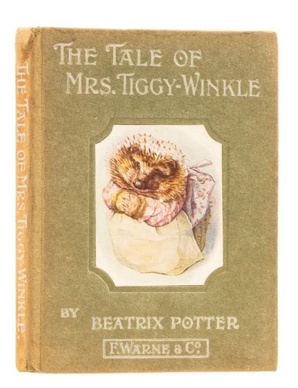 Potter (Beatrix) *L'histoire de Mme Tiggy-Winkle*,