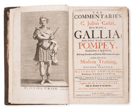 Cesare (Gaio Giulio) I Commentari... delle sue gue