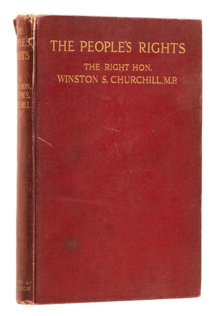 Churchill (Sir Winston Spencer) The People's Right