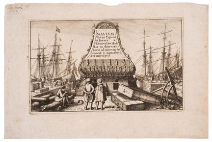 Voiliers néerlandais. — Hollar (Wenceslaus), *Navi
