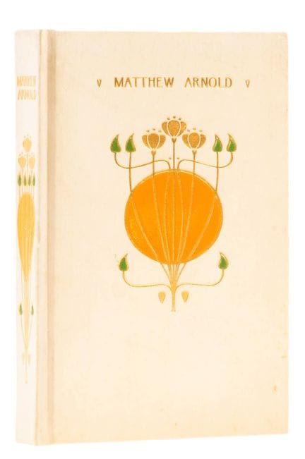 Reliure, Morris (Talwin).- Arnold (Matthew), Poème