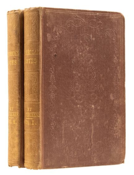Dickens (Charles), *American Notes*, première édit