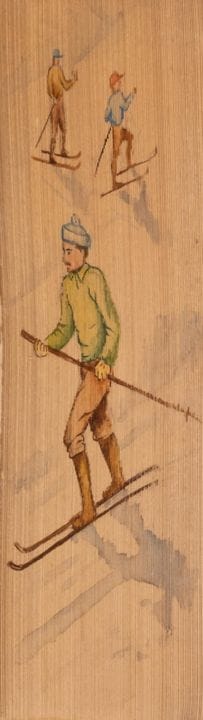 Peinture sur tranche. – Golf. – Scott (Sir Walter)