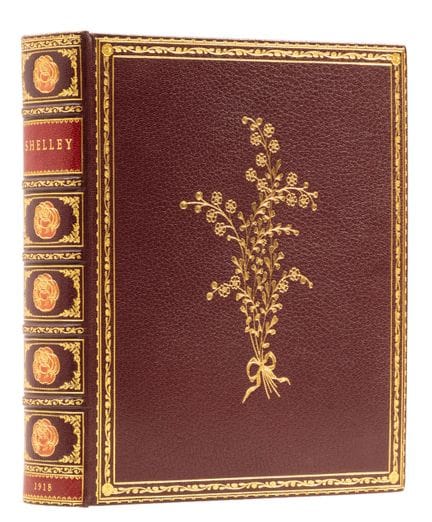 Shelley (Percy Bysshe) Lyrical Poems, l’un des 250