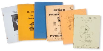 Bok (Hannes) *A Hannes Bok Sketchbook*, l'un des 1