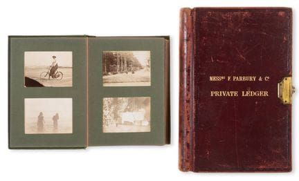 Famiglia Parbury (librai di Londra).- Archivio, co