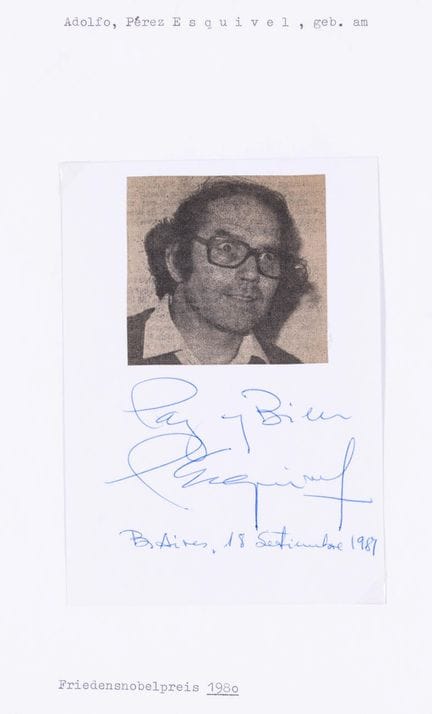 Ganadores del Premio Nobel. — Buena colección de u