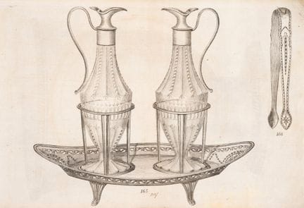 Silver.- Georgian illustrated trade catalogue.- [A