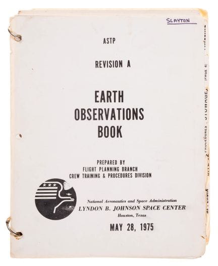 Spazio. - NASA.- Earth Observations Book, ASTP Rev