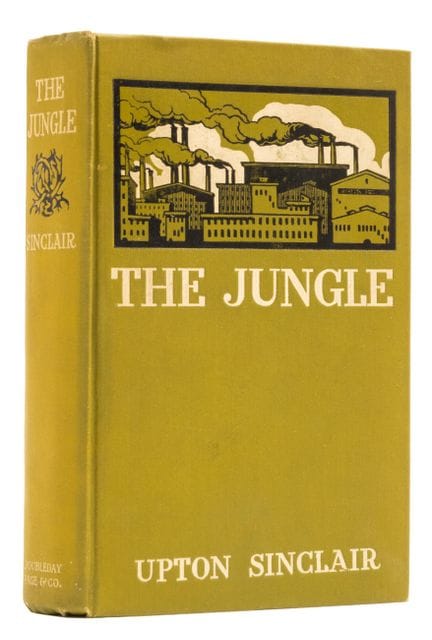 Sinclair (Upton) *The Jungle*, prima edizione, pri